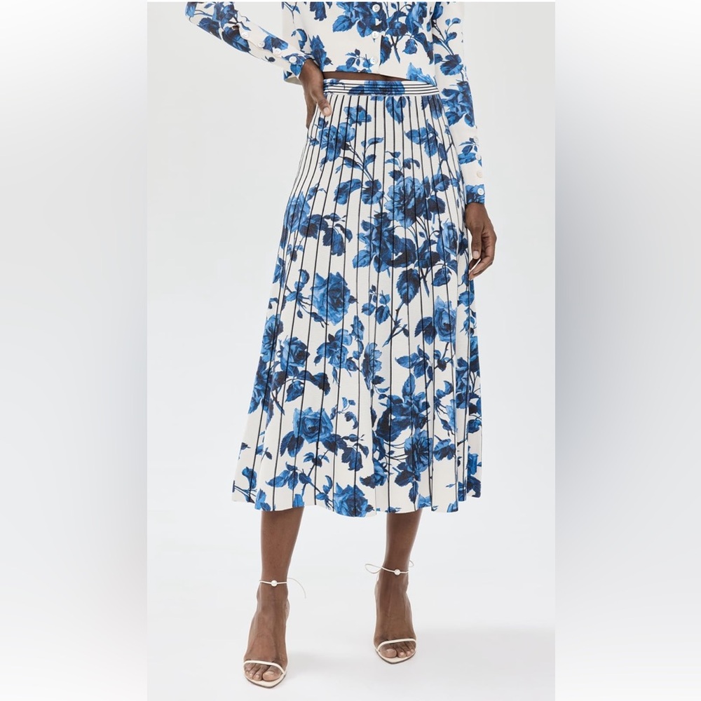 Cara Cara Tavira Floral Midi Skirt NWT